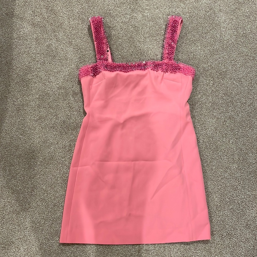 Jonathan Simkhai Pink Mini Dress